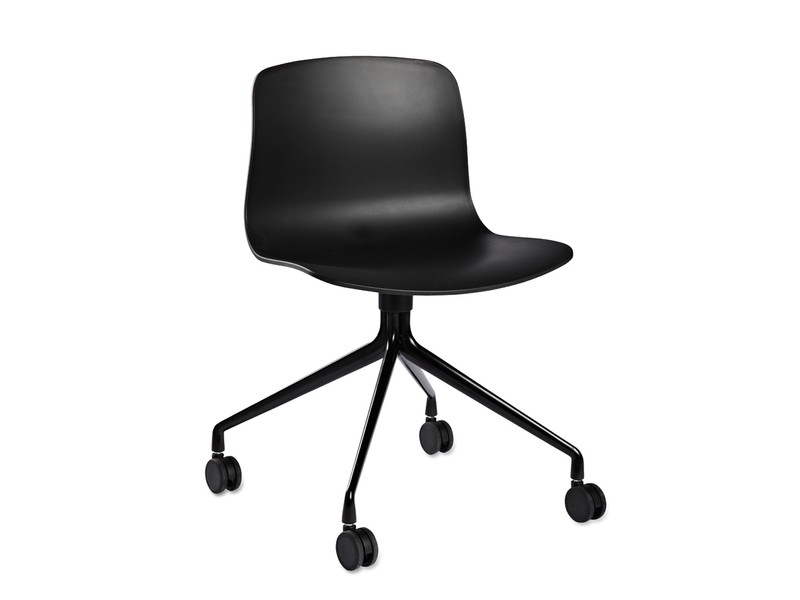 Buy the Hay About a Chair AAC 14 Swivel Base with Castors at nest.co.uk