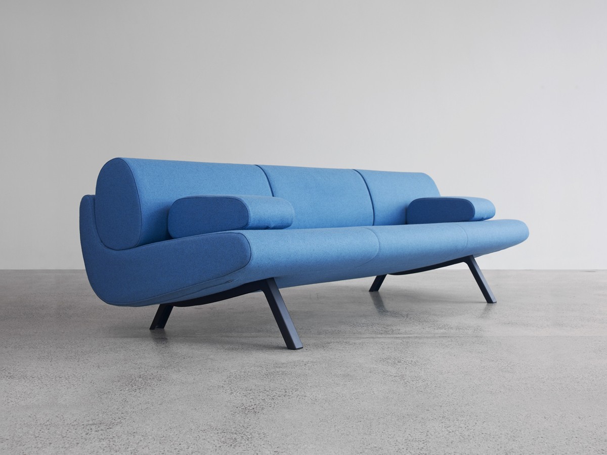 Erik Jorgensen EJ 180-3 In Duplo Low Three Seater Sofa