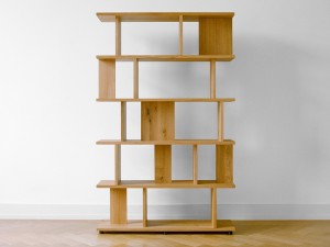 E15 SH05 Arie Shelving System Oak