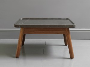 G&T by Bethan Gray Carve Coffee Table Square Walnut