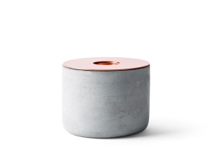 Menu Chunk of Concrete Candle Holder