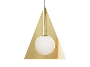 Tom Dixon Plane Triangle Pendant Light