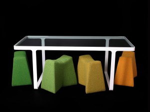 naughtone Trace Six-seater Dining Table