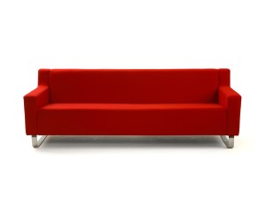 naughtone Silhouette Three-seater Sofa