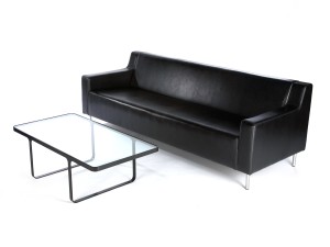 naughtone Silhouette Three-seater Sofa