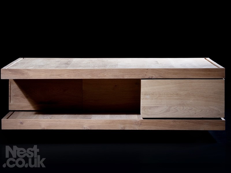 Buy the Ethnicraft Flat Coffee Table at nest.co.uk
