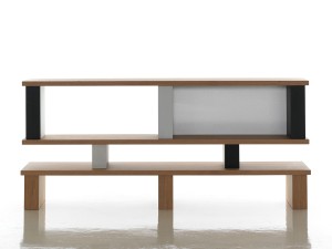 Cassina 518 Plurima Low Bookcase