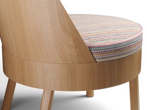 E15 EC02 Bessy Lounge Chair
