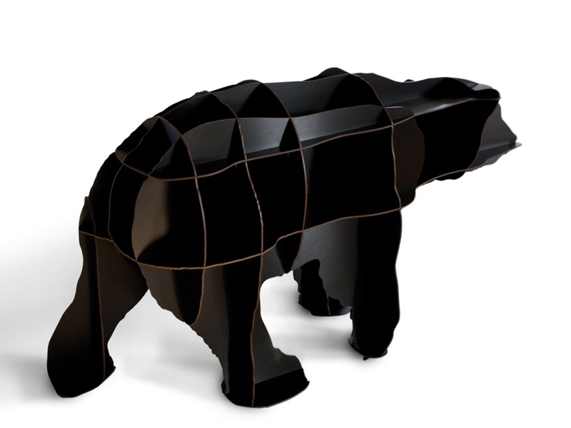 Buy the ibride Junior Small Polar Bear Bookshelf at nest.co.uk