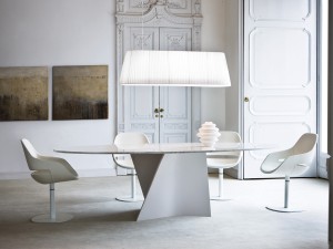 Zanotta 2269 Eva Armchair Swivel Base