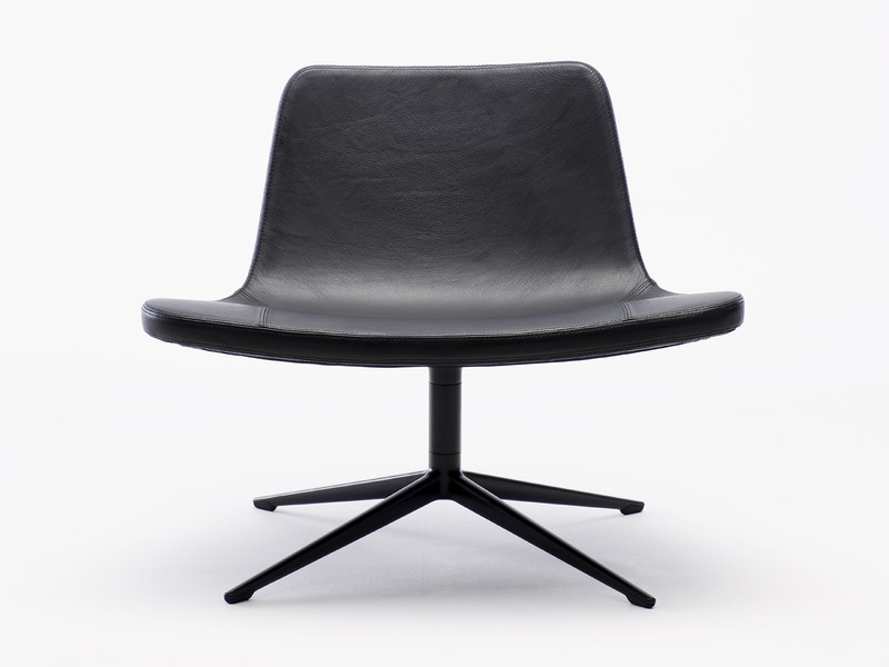 Buy the Hay Ray Lounge Chair Swivel Base at nest.co.uk
