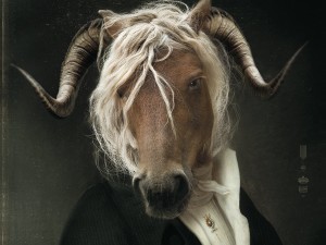 ibride Rastignac Les Dandys Wall Bookcase