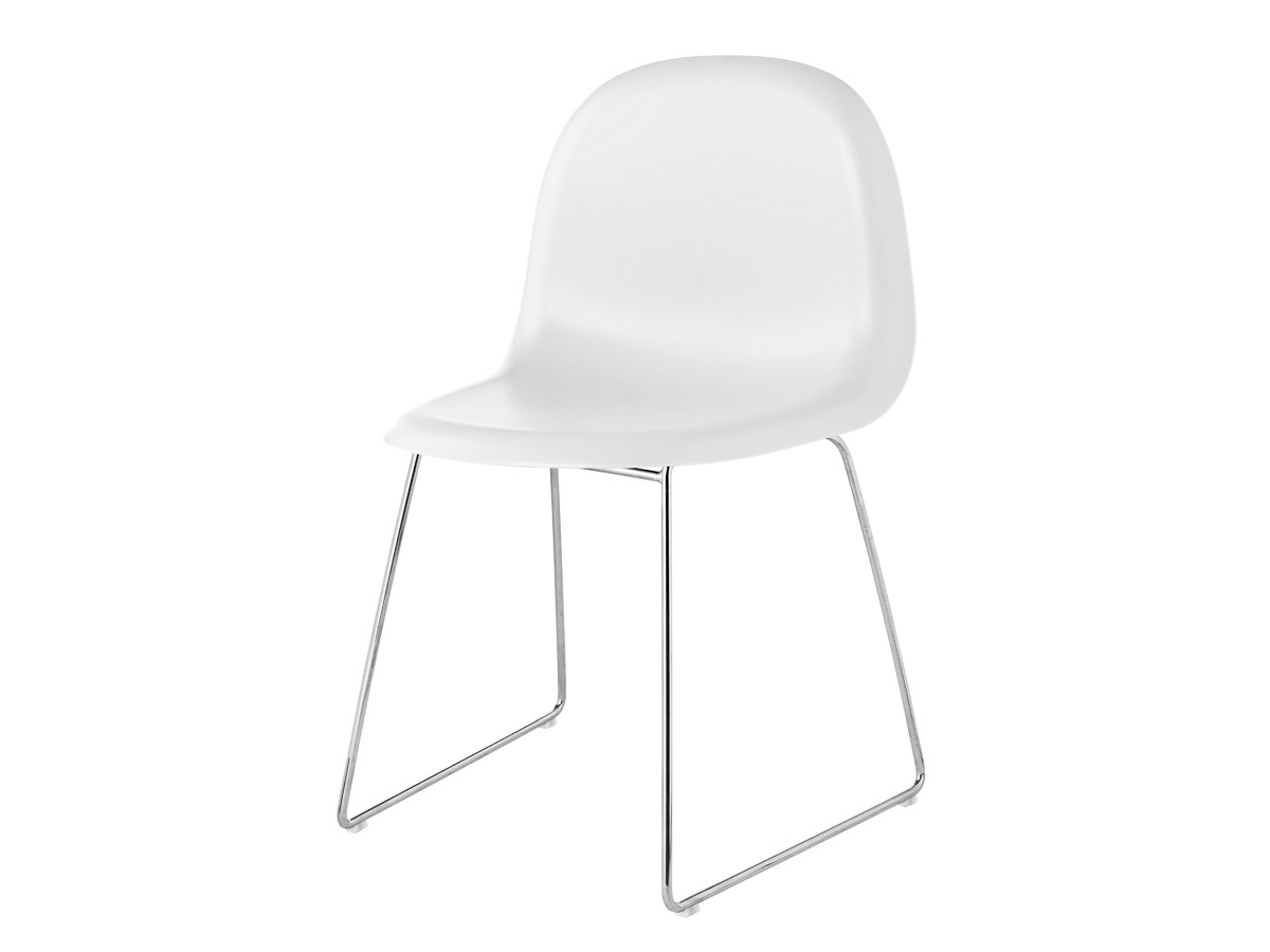 Gubi Chair with Sled Base