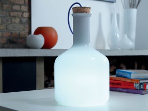 Authentics Labware Cylinder Table/Floor Lamp