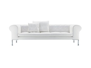 Zanotta 1320 Barocco Three Seater Sofa