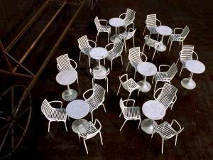 Driade PIP-e Round Cafe Table