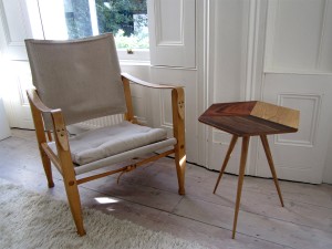 ROCKMAN & ROCKMAN CUBE 1 WOOD Side Table