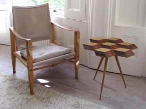 ROCKMAN & ROCKMAN CUBE 7 WOOD Side Table