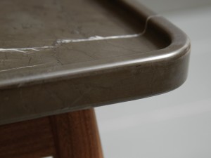 G&T by Bethan Gray Carve Coffee Table Square Oak