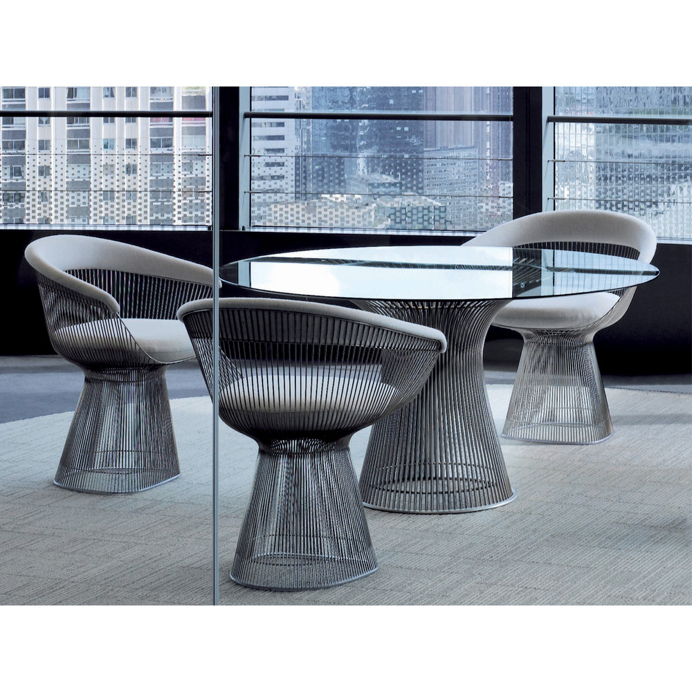 Buy the Knoll Studio Knoll Platner Dining Table at nest.co.uk