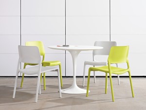 Knoll Spark Side Chair Citron