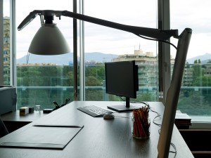 Luceplan Fortebraccio Table Lamp