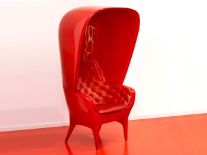 BD Barcelona Design Showtime Armchair with Cover