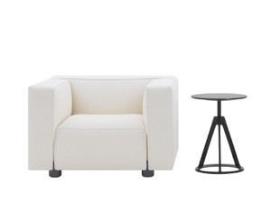 Knoll BarberOsgerby Armchair Black Feet