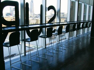 Cappellini Tate Bar Stool Upholstered