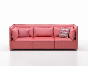 Vitra Alcove Plume Three Seater Sofa