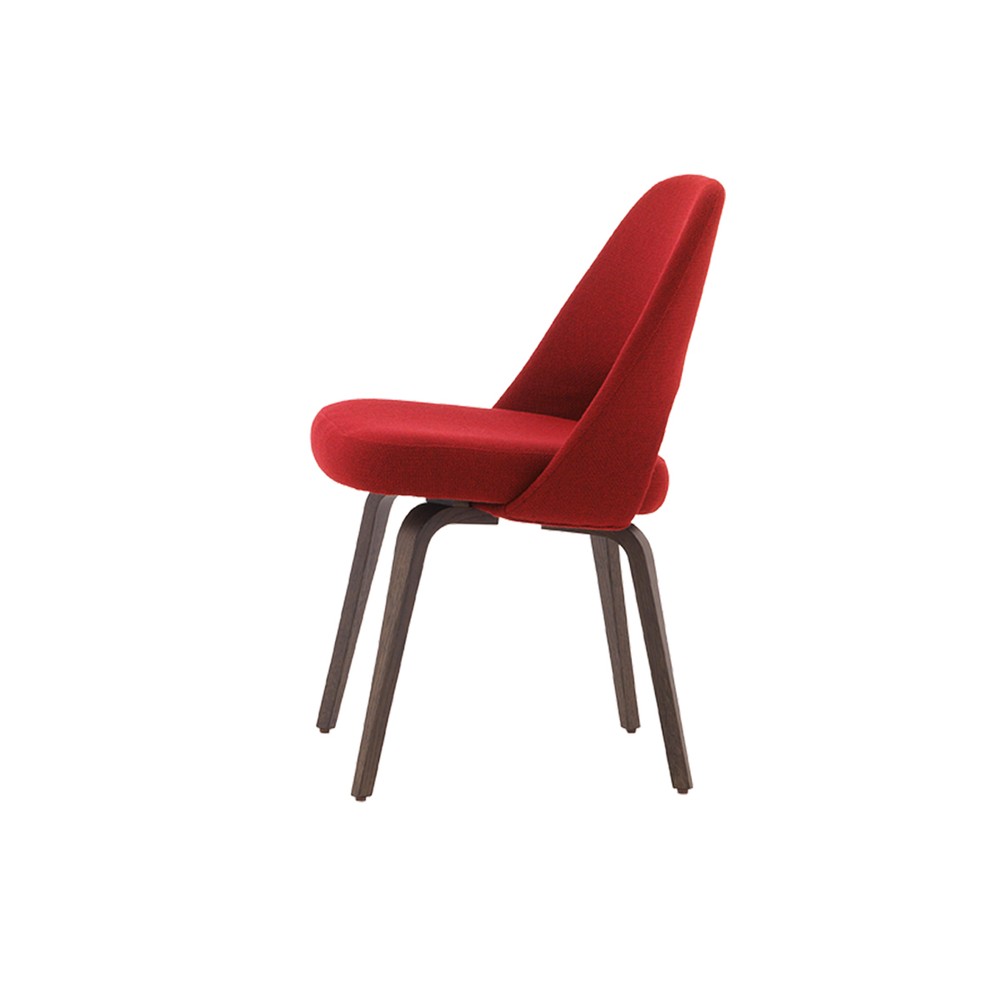 Buy the Knoll Studio Knoll Executive Side Chair Wooden Base at nest.co.uk