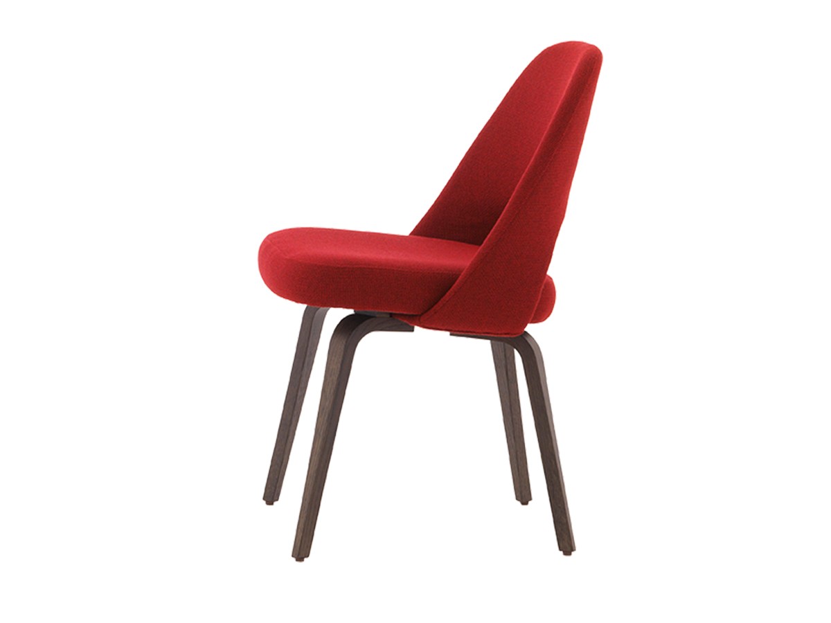 Buy the Knoll Studio Knoll Executive Side Chair Wooden Base at nest.co.uk
