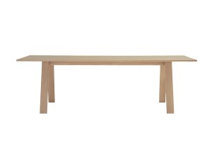 Cappellini Bac Table Rectangular White Stained Ash