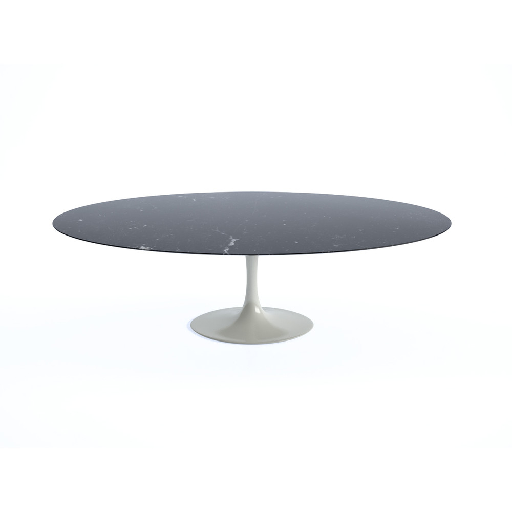 Buy the Knoll Saarinen Tulip Large Dining Table Oval at nest.co.uk